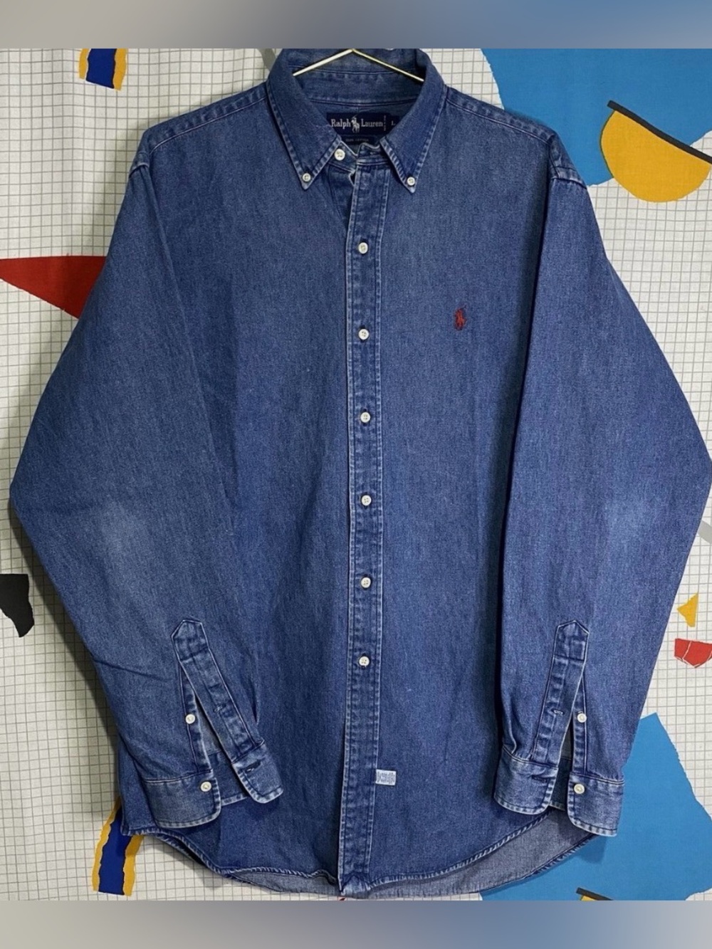 Polo by Ralph Lauren Classic Indigo Denim Button-Down Shirt